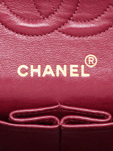 Chanel Black 1989-1991 Matelasse 23 Small Lambskin Double Flap