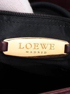 Loewe Burgundy Flamenco shoulder bag