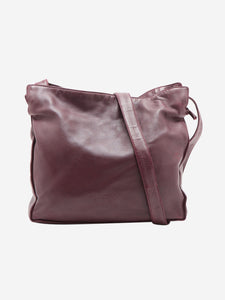 Loewe Burgundy Flamenco shoulder bag