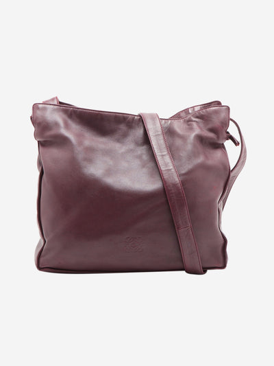 Burgundy Flamenco shoulder bag Shoulder bags Loewe 