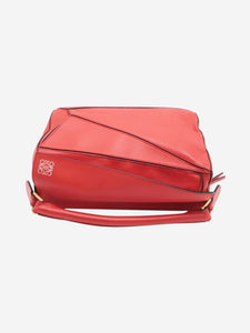 Loewe Red medium Puzzle bag