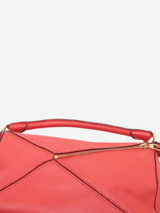 Loewe Red medium Puzzle bag