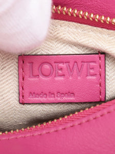 Loewe Fuchsia small Puzzle bag