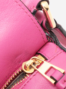 Loewe Fuchsia small Puzzle bag