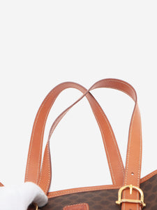 Celine Brown Macadam bucket bag