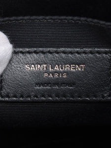 Saint Laurent Black Paris Lou Camera bag