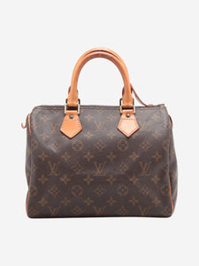 Louis Vuitton Brown vintage 1994 Monogram Speedy 25 bag