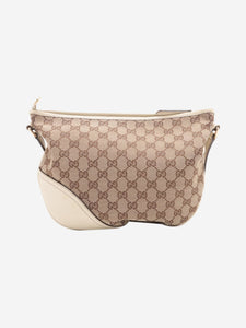 Gucci Neutral GG Canvas shoulder bag