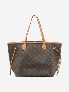 Louis Vuitton Brown 2009 Monogram Neverfull MM tote bag