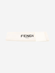 Fendi Brown FF Zucca Mamma Baguette bag