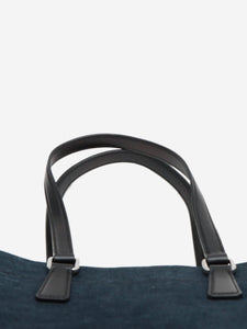 Prada Dark blue Denim tote bag