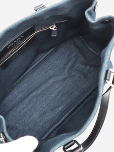 Prada Dark blue Denim tote bag