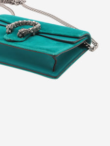 Gucci Teal velour mini Dionysus bag