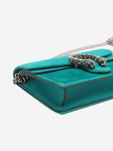 Gucci Teal velour mini Dionysus bag