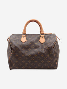 Louis Vuitton Brown vintage 2002 Monogram Speedy 30 bag