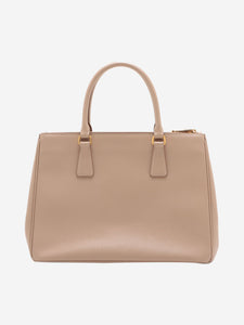 Prada Beige Saffiano Lux Galleria 2way bag