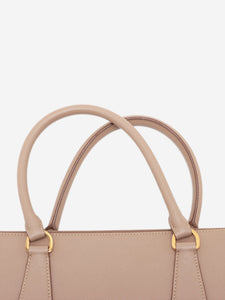 Prada Beige Saffiano Lux Galleria 2way bag