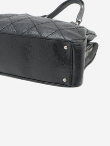 Chanel Black 2010 Matelasse leather shoulder bag