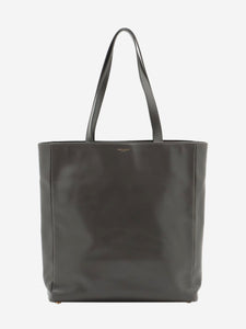 Saint Laurent Grey Paris leather tote bag