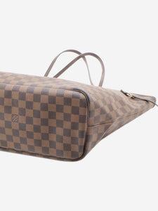 Louis Vuitton Brown 2008 Damier Ebene Neverfull MM bag