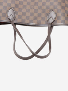 Louis Vuitton Brown 2008 Damier Ebene Neverfull MM bag