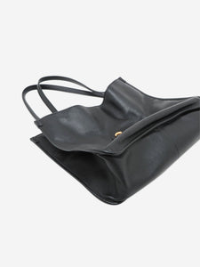 Gucci Black Horsebit 1955 leather tote bag