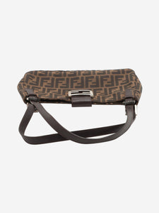 Fendi Brown Zucca shoulder bag