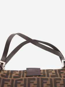 Fendi Brown Zucca shoulder bag