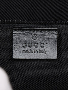 Gucci Black GG canvas Jackie shoulder bag