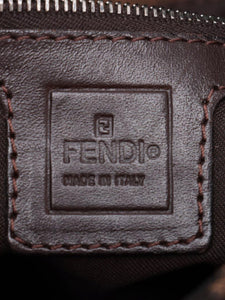 Fendi Brown Zucca Mamma Baguette bag