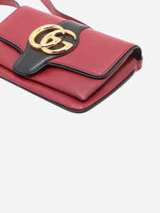 Gucci Red Arli leather shoulder bag