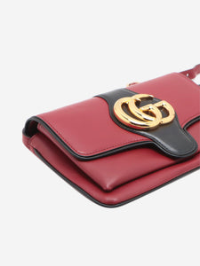 Gucci Red Arli leather shoulder bag