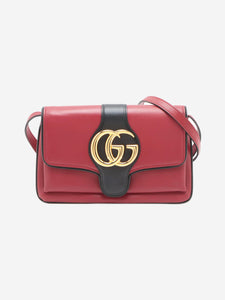 Gucci Red Arli leather shoulder bag