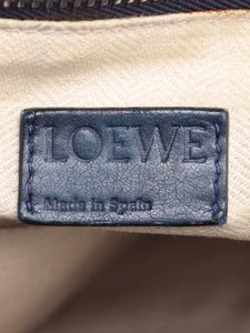 Loewe Dark blue medium Puzzle bag