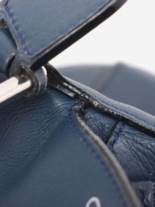 Loewe Dark blue medium Puzzle bag