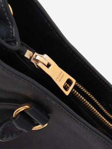 Prada Black Galleria Saffiano leather 2way bag