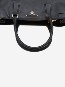 Prada Black Galleria Saffiano leather 2way bag