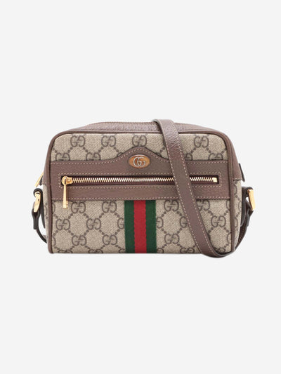 Brown GG Supreme Ophidia shoulder bag Shoulder bags Gucci 