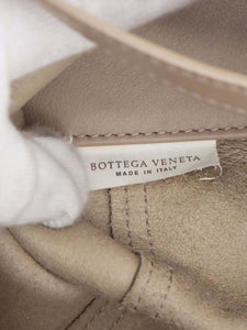 Bottega Veneta Neutral Intreccio Mirage leather tote bag