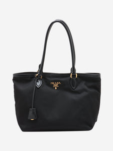 Prada Black Tessuto nylon tote bag