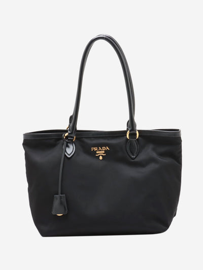 Black Tessuto nylon tote bag Tote Bags Prada 