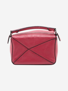 Loewe Dark fuchsia mini Puzzle bag