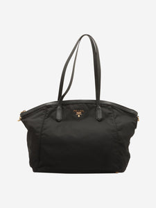 Prada Black nylon tote bag