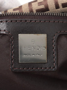 Fendi Brown Zucchino Mamma Baguette bag