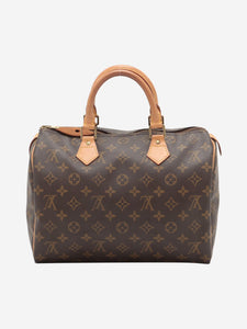 Louis Vuitton Brown vintage 2000 Monogram Speedy 30 bag