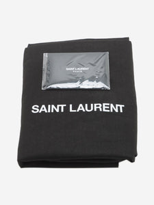 Saint Laurent Grey Bold Shopping bag