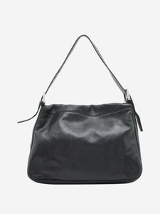 Fendi Black leather Mamma Baguette bag