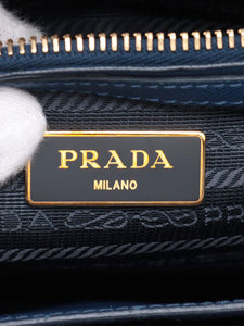 Prada Blue Saffiano Galleria 2way bag