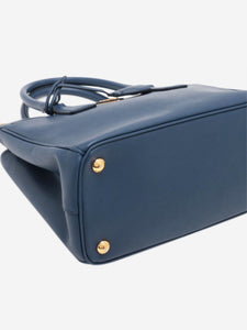 Prada Blue Saffiano Galleria 2way bag