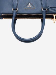 Prada Blue Saffiano Galleria 2way bag